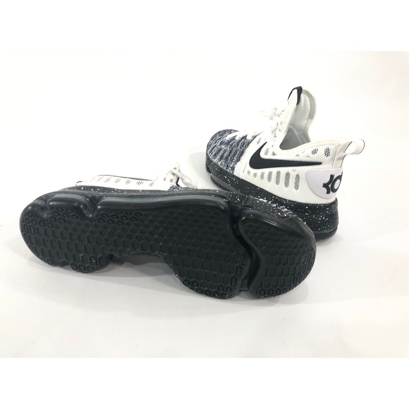 Nike Zoom KD9 Oreo Basketball Shoes 855908-100 - Picture 2 of 8